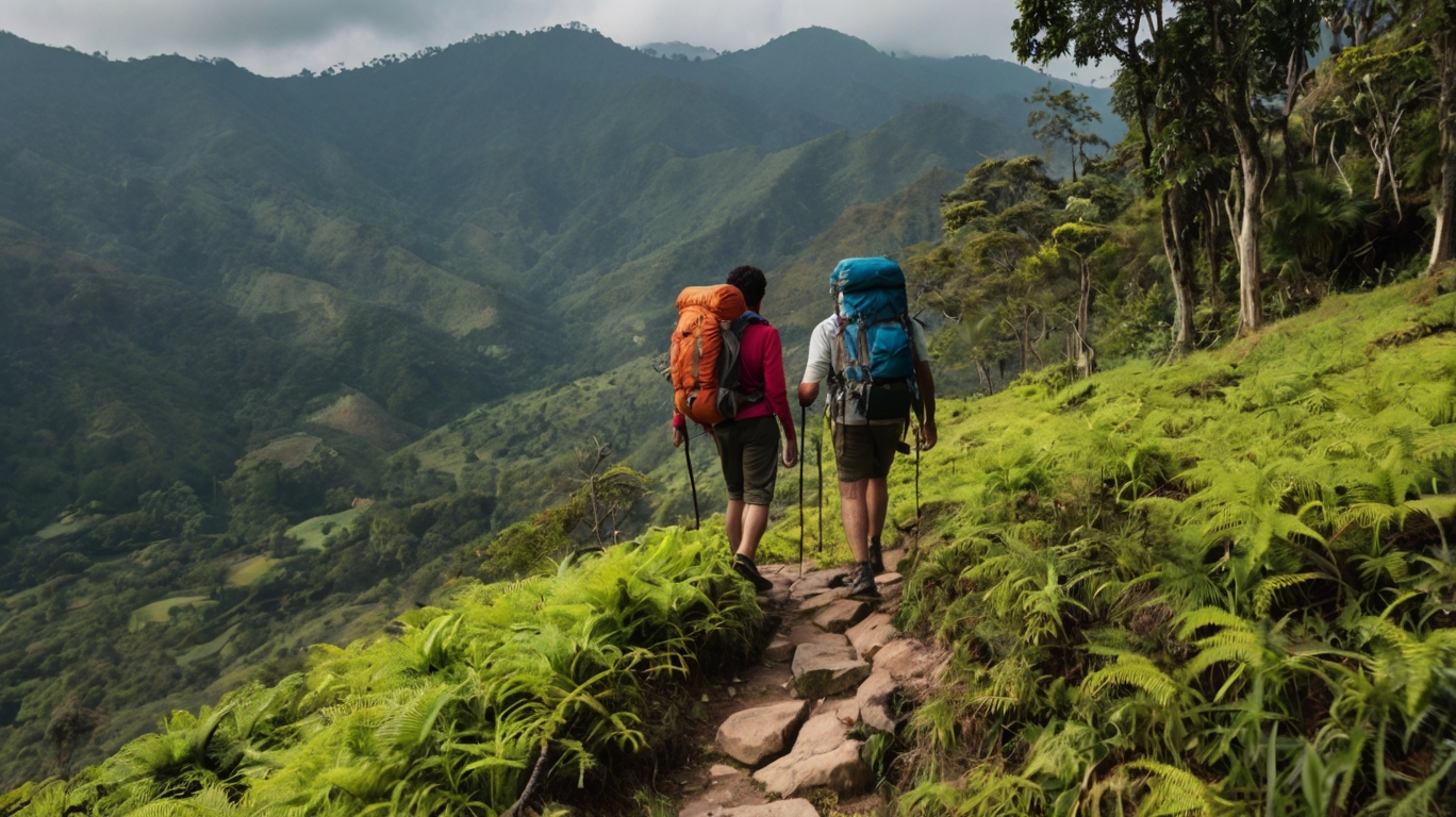 Knuckles hiking Sri Lanka