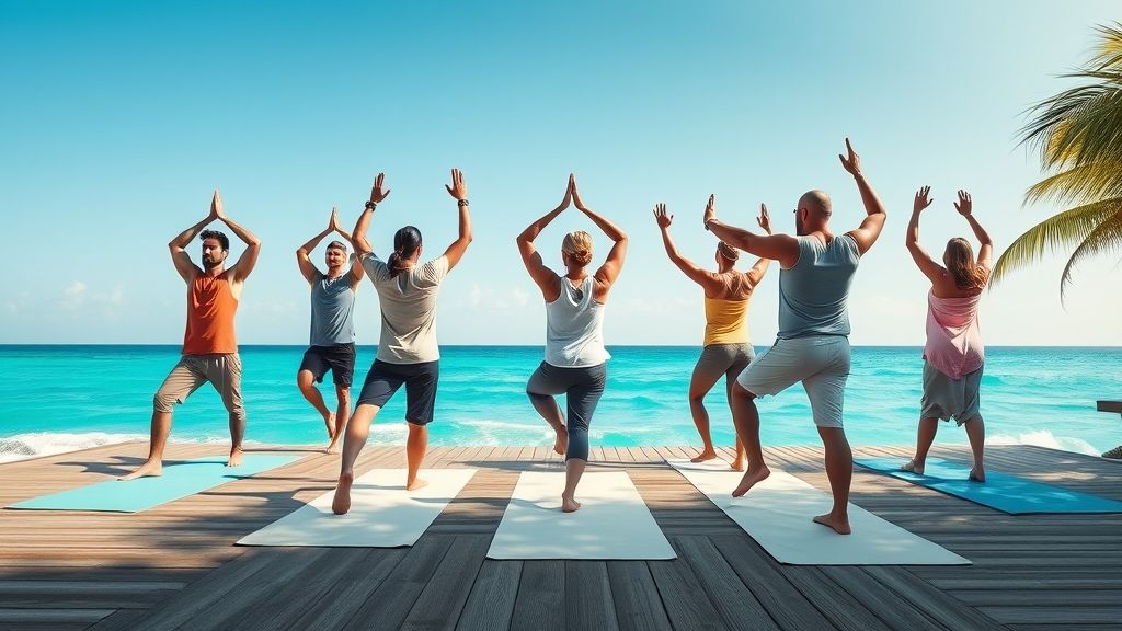 Sunrise Bliss at a Yoga Retreat Sri Lanka